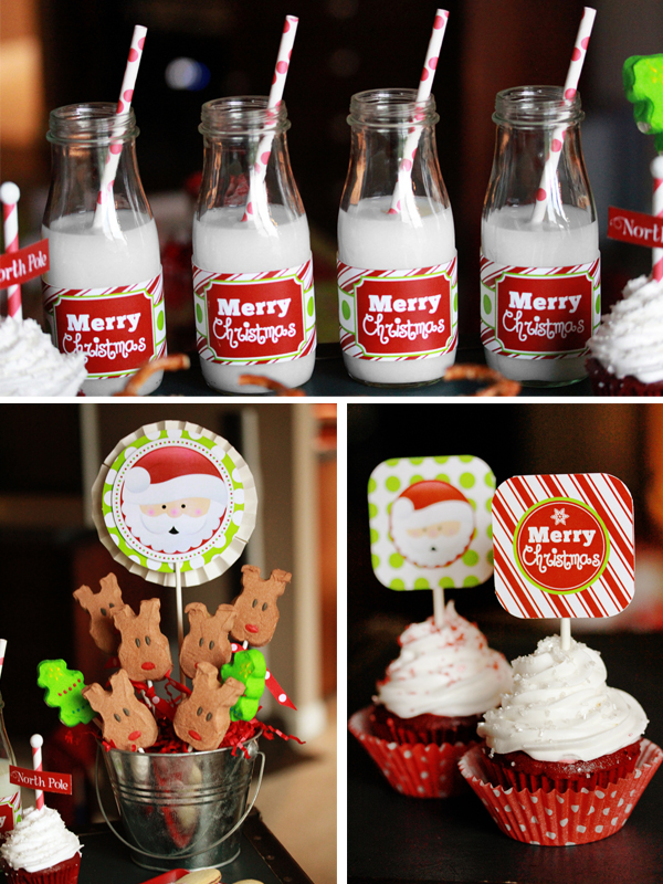 Holly Jolly Christmas Milk Jar DIY Bead Kit