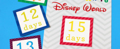 Disney World Countdown Calendar | 505-design.com