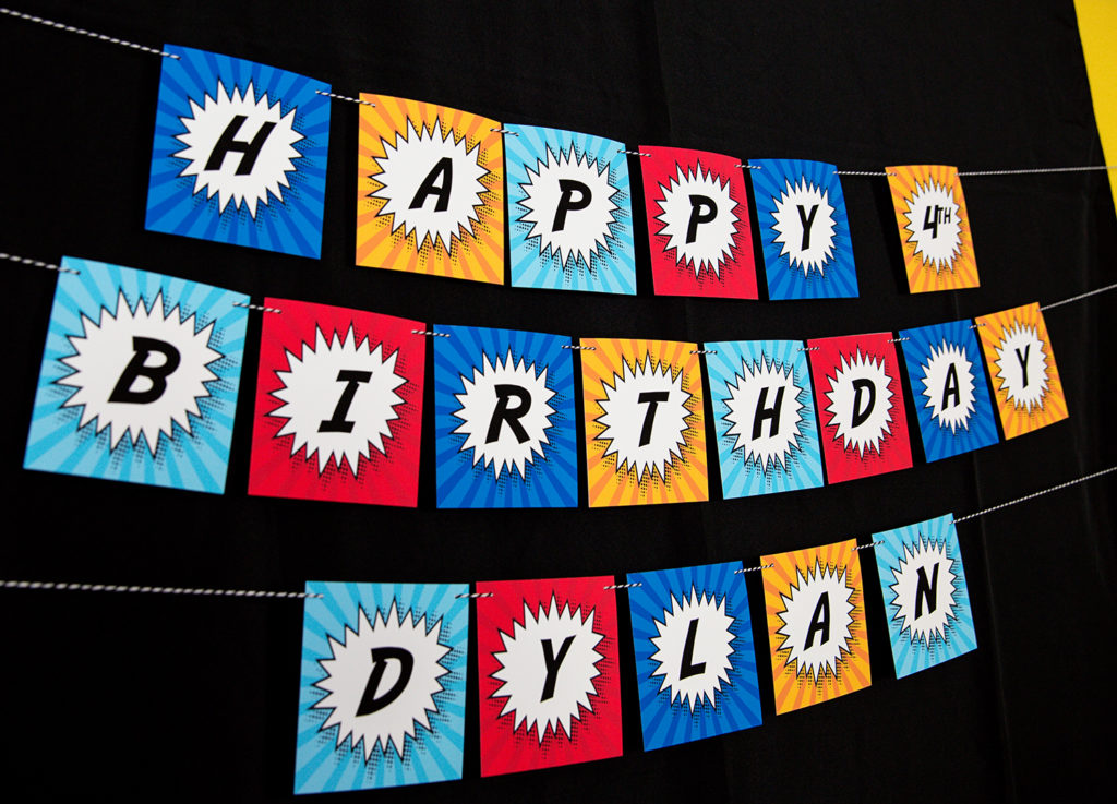 Superhero Party Decorations 505 Design, Inc