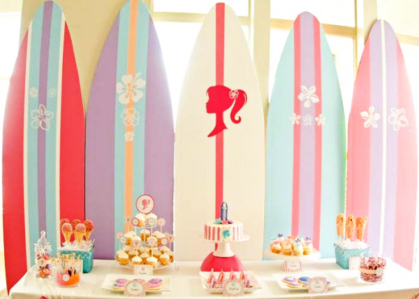 Barbie Surfing Party